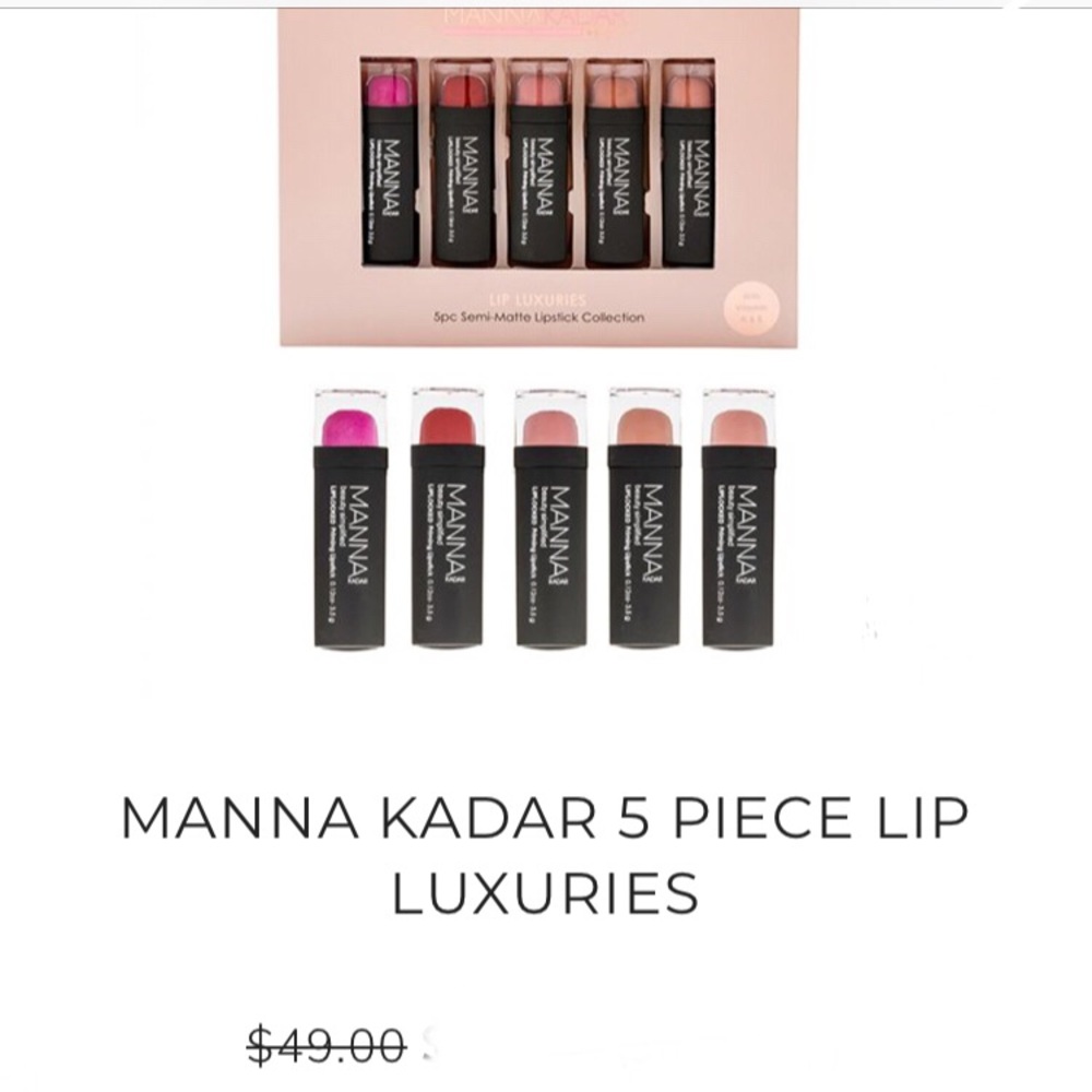 Mandar Kadar 5 piece lip set